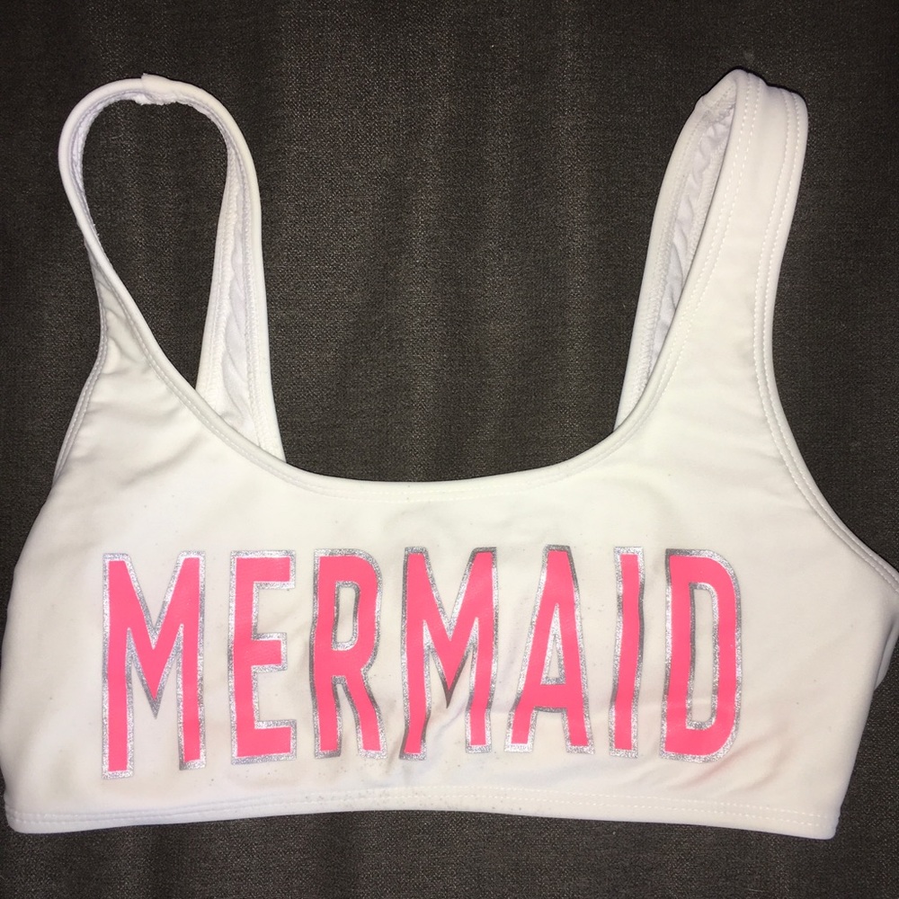 F21 cropped bikini top